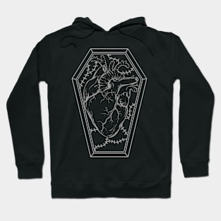 Human Heart in a Coffin Hoodie